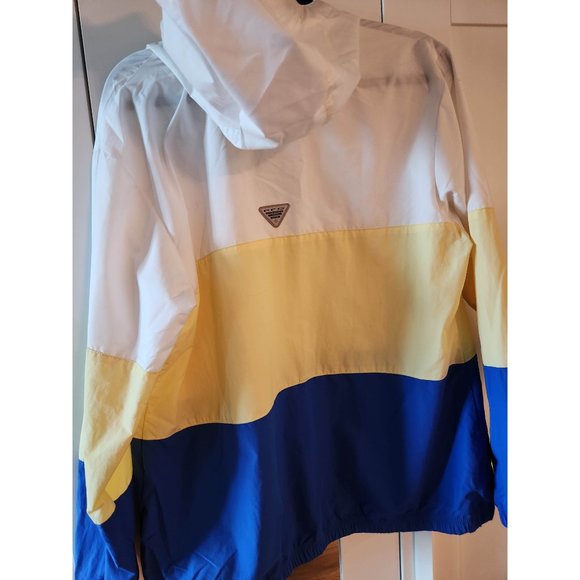 Columbia Water-Resistant Colour Block Windbreaker | Size L - Picture 3 of 9